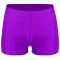 thumbnail image 2 of Zaldita Shorts de Sport pour Garçons, Extensibles, pour la Gym, Course, Cyclisme, Violet 14, 2 of 6