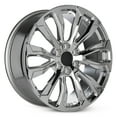 thumbnail image 2 of For 2021-2024 Chevrolet Tahoe 22 Inch Silver Rim - OE Direct Replacement - Road Ready Car Wheel, 2 of 9