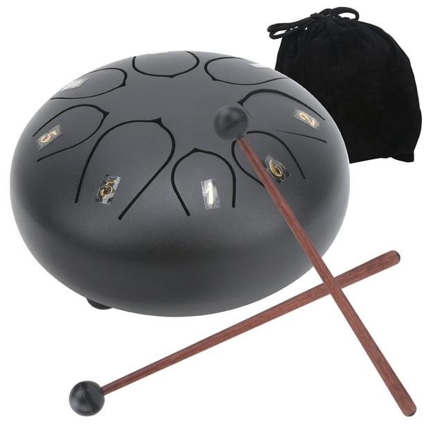Tambour à langue en acier - VEVOR - 10 Instrument à percussion