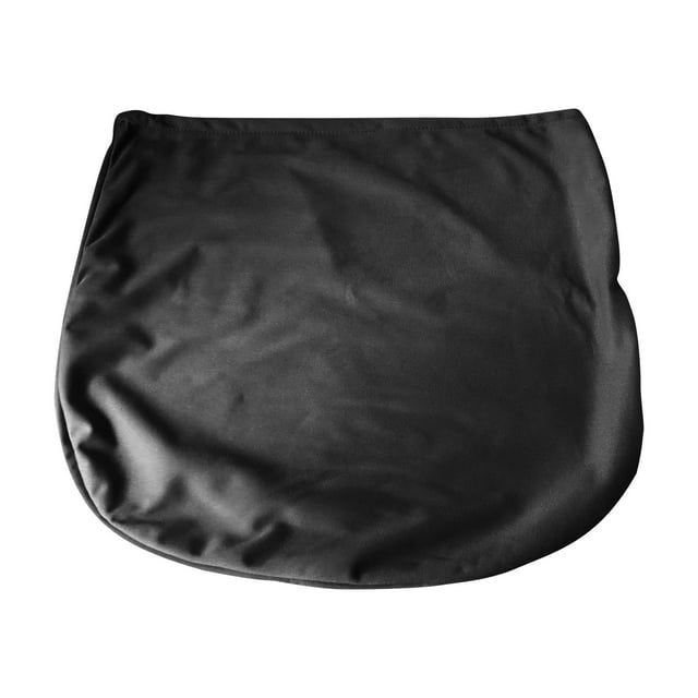 Bolsa para casco de motocicleta, contenedor para casco, cordón de poliéster, bolsa de transporte de 47x42cm negro