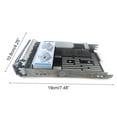 thumbnail image 3 of 1PC 3.5" Hard Drive Caddy Tray X7K8W GEN14 for Server R940 R440 R540 R6415 R740 R7415 R7425 Lff With Screw, 3 of 8
