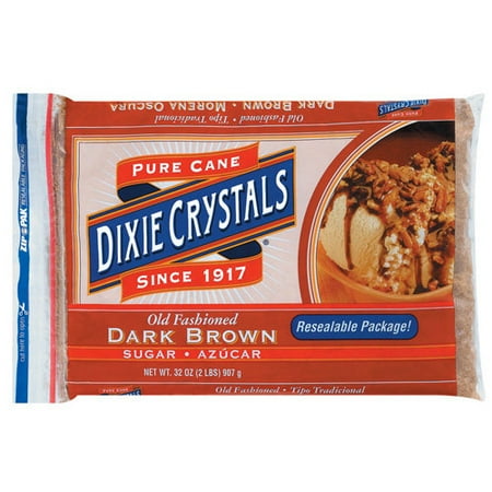 Dixie Crystals Old Fashioned Dark Brown Sugar, 32 oz - Walmart.com