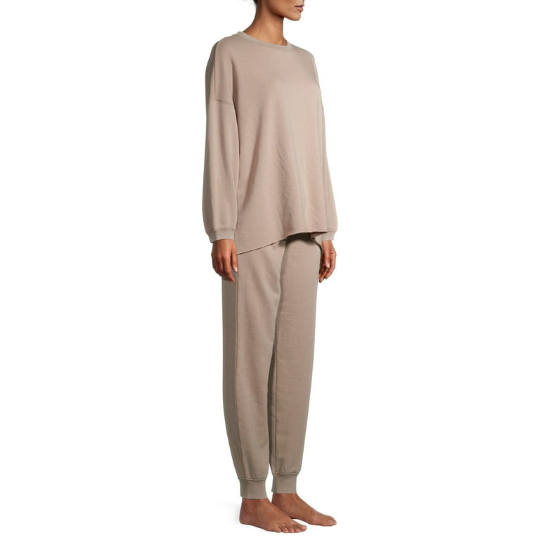 Secret treasures women's and women's plus oversized long sleeve lounge top 2025