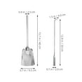 thumbnail image 2 of WRITWAA Log Grabber 2-Pcs Silver 45 Steel Fire Management for Campers Fireplace Use, 2 of 8
