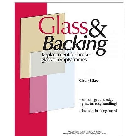 (2 pack) GLASS AND BACK 8x10 Replacement Kit by MCS - 8x10
