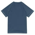 thumbnail image 6 of FORMRS Boys Rash Guard with Short Sleeves UPF 50+ Swim Shirts Sizes 3-12T, Blue Capybaras, 6 of 6