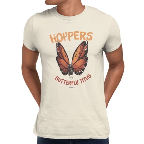 Disney Pixar Hoppers Butterfly Titus Flies Men's T Shirt (Natural, S-3XL)