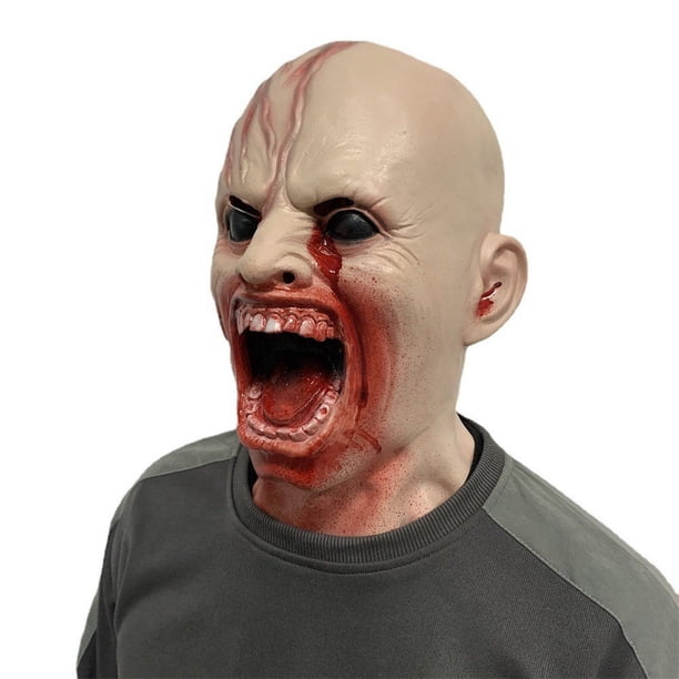 Máscara para cosplay, esqueletos, vampiros, látex, carnaval de Halloween