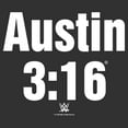 thumbnail image 2 of Mens WWE Stone Cold Steve Austin 3:16 White Logo T Shirt, 2 of 5