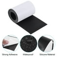 thumbnail image 3 of Unique Bargains Non Slip Furniture Pads, 60 x 4 Inch Silicone Cuttable Adhesive Floor Protector, Black, 3 of 6