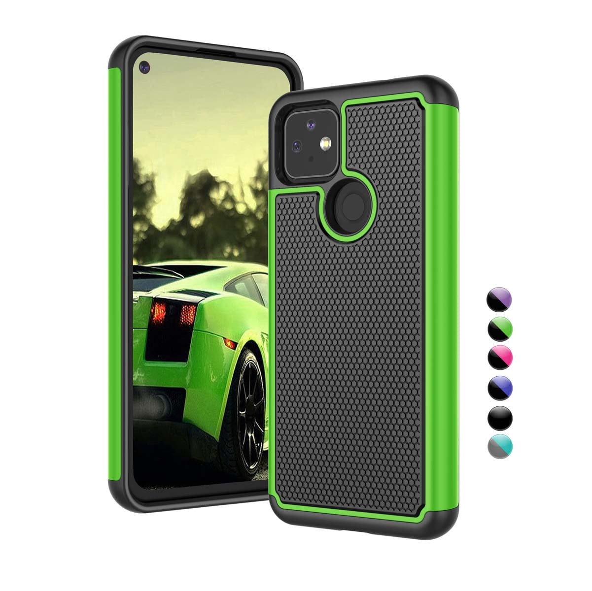 Light Rain Google Pixel 6 Case Phone Case with Dual-Layer Shock-Absorbing Protection
