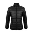 thumbnail image 4 of Mens Big & Tall Lightweight Down Jacket Packable Stand Collar Down Puffer Jacket Outerwear Camping Hiking Traveling Zipper Coat Winter, 4 of 8