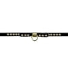 Fancy Rhinestone Collar, Black