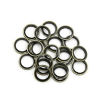Unique Bargains 20Pcs Engine Oil Crush Washers Drain Plug Gaskets 14mm ID. for Car