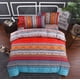 thumbnail image 5 of King Funda Nórdica Algodón Suave 3 Piezas Boho Juegos de Cama Boho Exótico Colorido, 5 of 6