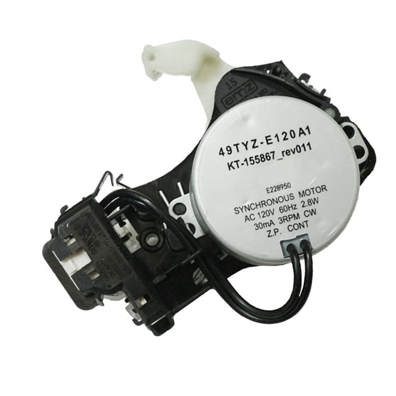 6 Pin Washing Machine Change Actuator Replacement Part W10913953 For Gear Chooser Assembly