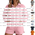 thumbnail image 3 of Womens Sweatsuits 2 Piece Set Oversized Sweatshirt For Women Crew Neck Sweatshirts Women Shorts And Sweatshirt Set For Women Lounge Set Athletic Sets For Women Cute SweatshirtsPullover Sweaters, 3 of 5