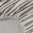 thumbnail image 2 of Great Bay Home Fitted Sheet - Ultra Soft Velvet Plush - Twin, Cappuccino, 2 of 6