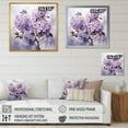 thumbnail image 4 of Designart "Minimalist Elegance In Dreamscape Lilac Bouquet I" Lilacs Wall Art Prints, 4 of 7