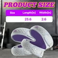 thumbnail image 2 of BESTSKY Patella Knee Brace,Two-Way loop fastener Elbow Pads Volleyball,Stabilize the Patella Patella Knee Brace,Gray&purple, 2 of 7