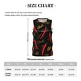 thumbnail image 4 of Pofeuu Hot Chili Print Basketball Jersey, Shirts for Men Youth Basketball Jersey Crew Neck-X-Large, 4 of 6