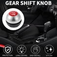 thumbnail image 2 of Pomo de cambio de marcha Unique Bargains 6 velocidades para Fiat 500 2007-2018, plástico negro, 2 of 6