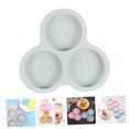 thumbnail image 3 of Hot Sales! Silicone Egg Molds Jumbo Muffin Top Baking Pans For Air Fryer, Non-Stick Large Disc Round Silicone Molds For Hamburger Bun, Pie, Tart, Cake, Breakfast Egg Sandwich Clearance!, 3 of 9