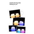 thumbnail image 2 of Luz de noche para niños Lámpara de gato, 7 colores Linda luz de noche para niños Luz de noche, Control de grifo Lámpara de luz de noche para bebé, USB Recargable Luces de noche para niños pa, 2 of 5