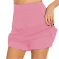 thumbnail image 2 of Anti-chafingActiveSkortsSuperSoftComfortableWomen'sAthleticLightweightSkirtsWithShortsPocketsRunningTennis, 2 of 2