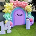 thumbnail image 4 of Kit de guirnaldas con forma de arco Aiwolf Pastel, 142 unidades, helado, 4 of 7