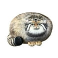 thumbnail image 1 of Animal Plush Doll Manul Leopard Cat Fox Doll Plushies Invisible Zipper Throw Pillow Ornament Simulation Stuffed Animal Cat Doll Plush Pillow Toy Birthday Gift, 1 of 10