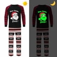 thumbnail image 1 of Pijama luminoso a juego de Navidad, conjunto de pijamas navideños, Santa We Good, 1 of 3