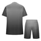 thumbnail image 4 of Mens Pantalones Casuales Cuello Redondo Impresión de Manga Corta Blusa Y Pantalones Cortos Traje, Pantalones de Traje para Hombres, 4 of 5