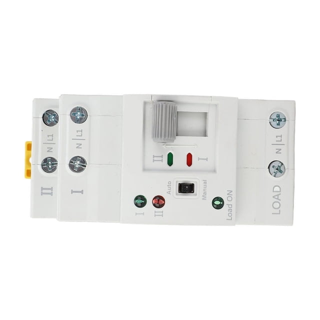 Interruptor de Transferencia Automática de Doble Potencia 2P 16A ATS PC Interruptor de de generador de material Interruptores Selectores Eléctricos