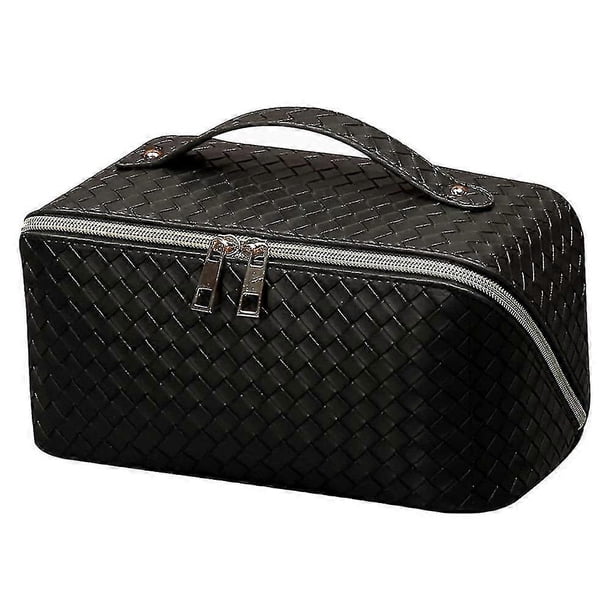Large Capacity Cosmetic Bag Portable Travel Zipper Toiletry Bag Waterproof Makeup Storage Bag