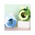 thumbnail image 2 of 1pc Shipping In Random Color Warm Plush Bird Nest For Parrot, Budgie, Peony, Tiger Skin, Sleeping House, 2 of 5