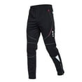 thumbnail image 1 of Amdohai Men's Cycling Pants Athletic Pants Windproof Thermal Fleece Winter Bike Riding Running Sports Pants Trousers, 1 of 7