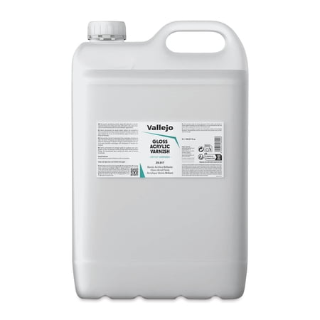 Vallejo Permanent Acrylic Varnish - Gloss 5 Liter