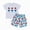 White, variant on NOLDARES Patriotic Toddler Boy Outfit Independence Day Short Sleeve Tee and Casual Shorts Stars Stripes Print 2-Piece Summer Set(White,2-3 Y)