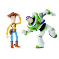 thumbnail image 2 of Disney Pixar Jouet Histoire 2en1 Boisé & Buzz Lightyear Figurine Poseable, 2 of 5