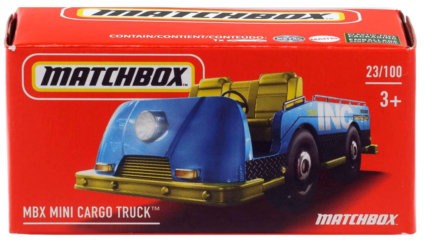Matchbox Power Grabs MBX Mini Cargo Truck Diecast Car