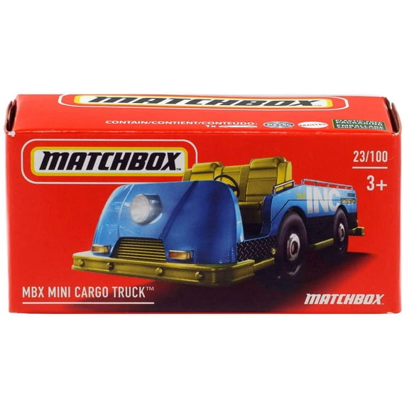 Matchbox Power Grabs MBX Mini Cargo Truck Diecast Car