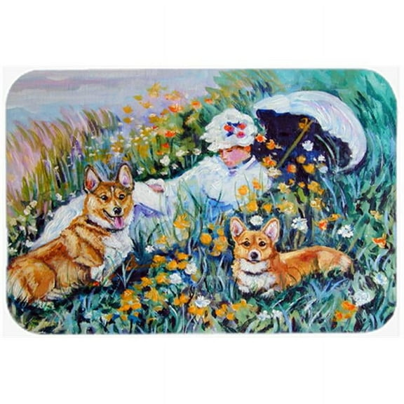 Corgi Classics Glass Cutting Board- Large