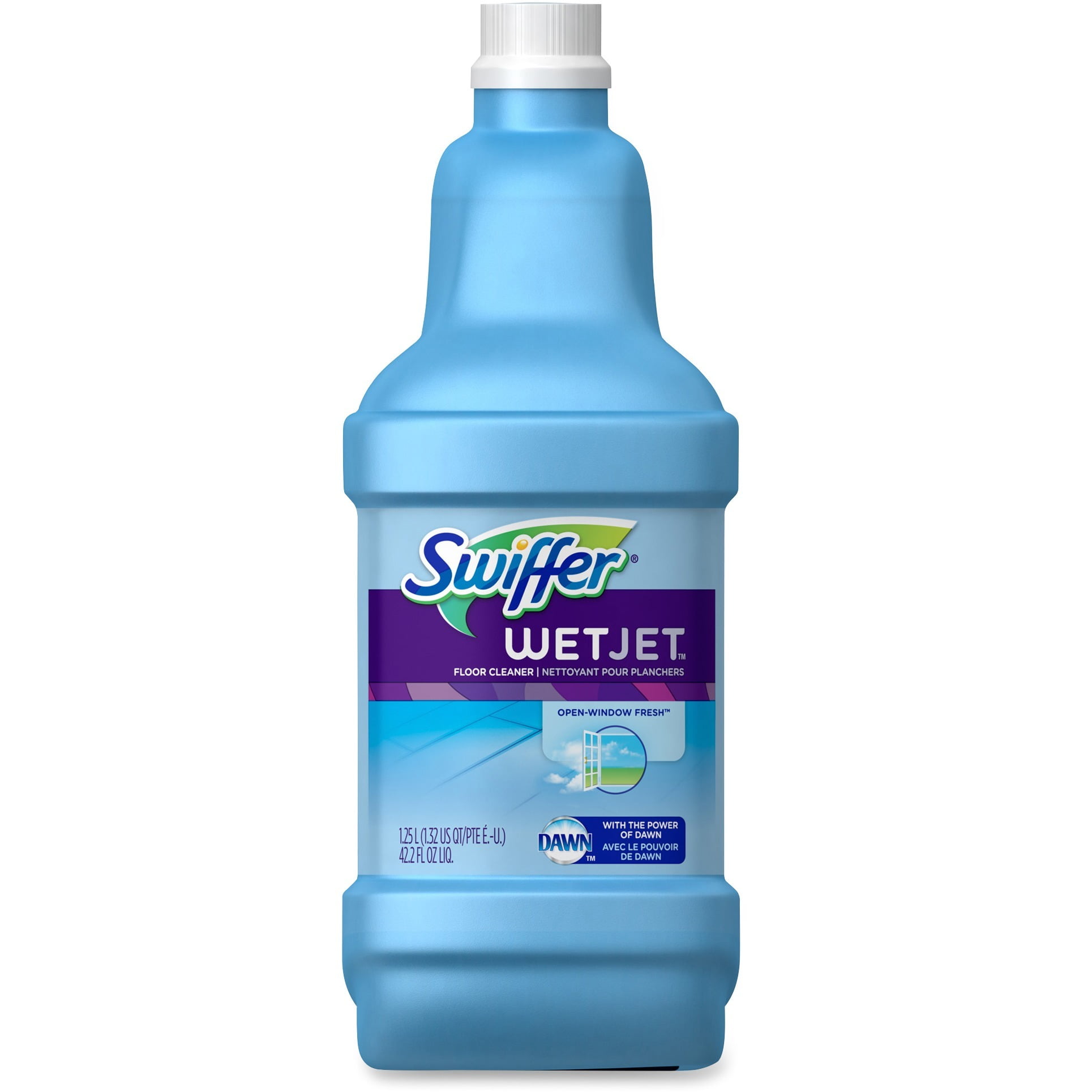 Swiffer, PGC23679CT, WetJet Cleaning Solution, 6 / Carton, Green