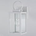 thumbnail image 2 of Vaxcel - Medinah 1-Light Outdoor Wall Sconce in Transitional and Rectangular, 2 of 5