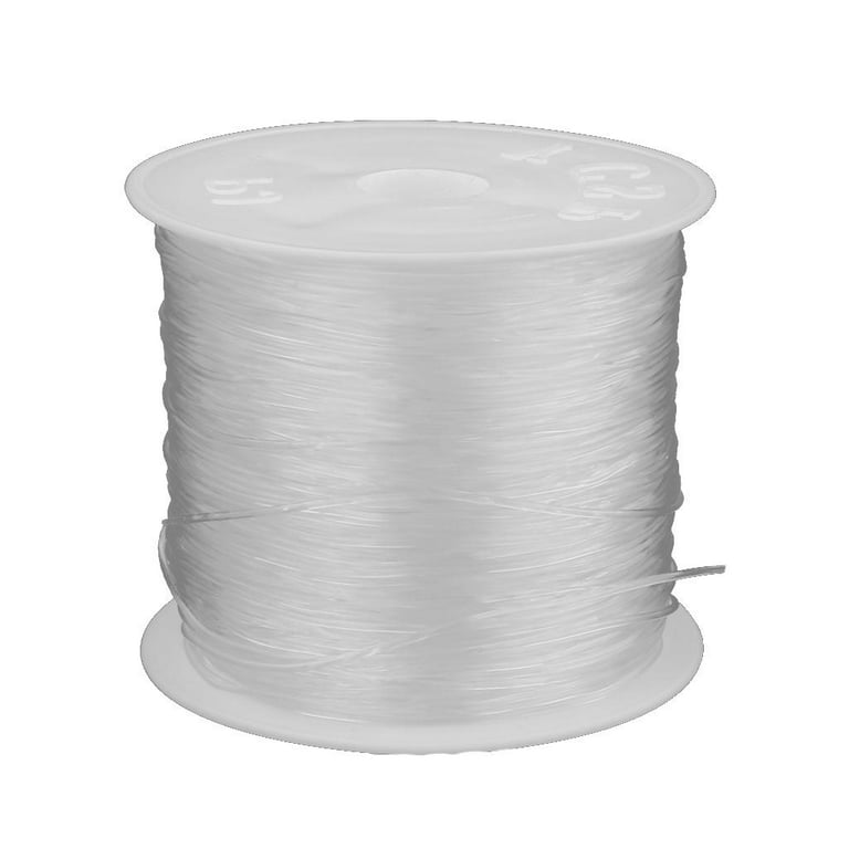 Translucent .5mm Elastic String Elastic Cord Clear Beading Thread Stretch  Cord Bracelet String  Crystal Thread 