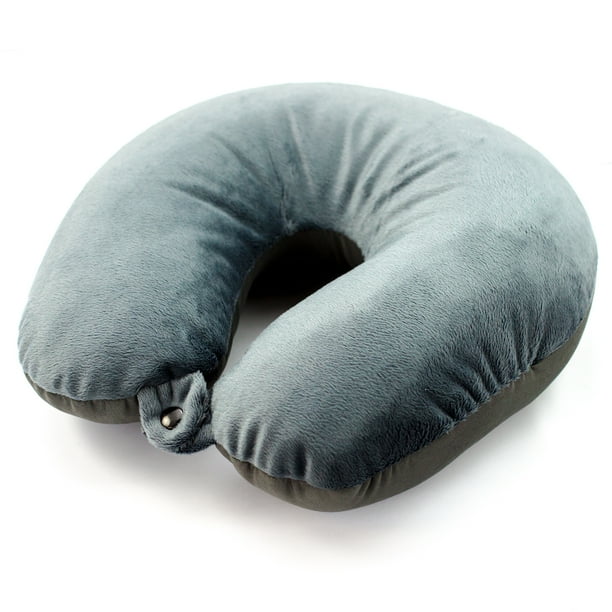 Extra Soft Stylish Micro Beads Neck Pillow, Miami CarryOn Microbeads for Supportive Comfort