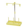 thumbnail image 1 of Soporte de carrete de 3 conos Soporte de línea de bordado ajustable Máquina de coser (amarillo), 1 of 3