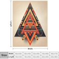 thumbnail image 2 of Blanket Rustic Southwest Red Brown Abstract Throw Blankets for Bed Vintage Southwest American Flannel Blanket Warm Plush Home Decor for Bed Couch Chair Living Room Birthday Gift 40"x50", 2 of 6