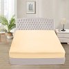 thumbnail image 6 of Fitted Sheet 800 Thread Count 100% Egyptian Cotton 1-Piece California King Size (72" x 84") Inch 27-Inch Deep Pocket, All-Around Elastic Beige Stripe, 6 of 6